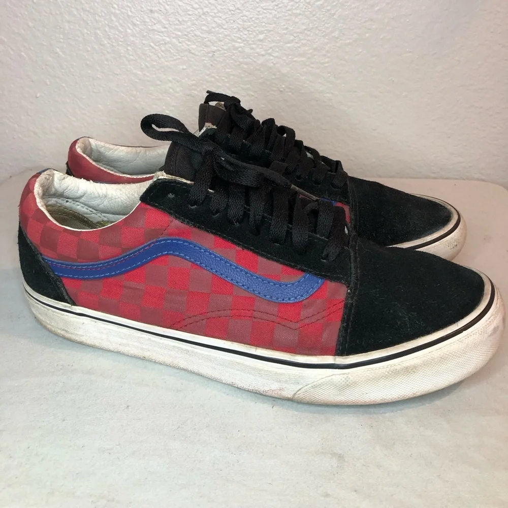 Vans Old Skool‎ OTW Rally Checker/Multicolor Sneaker Men size 8.5/ Women size 10